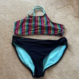 Multi colored swimsuit